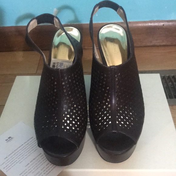 Coach wedges - Picture 3 of 5